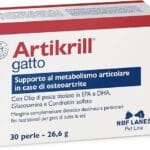 Suplement na stawy dla kota, 30 kapsułek twist off - ARTIKRILL GATTO