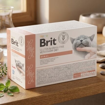 mokra karma dla kotów wsparcie nerek Brit Veterinary Diet Renal