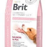 Karma Hipoalergiczna dla psa, sucha 2kg - Brit Veterinary Diets Dog Grain Free, łosoś z groszkiem