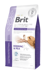 Karma Gastrointestinal dla małych psów, sucha 2kg - Brit VD Dog Grain free
