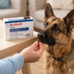 suplement na stawy dla psa kapsułki omega 3, artikrill cane