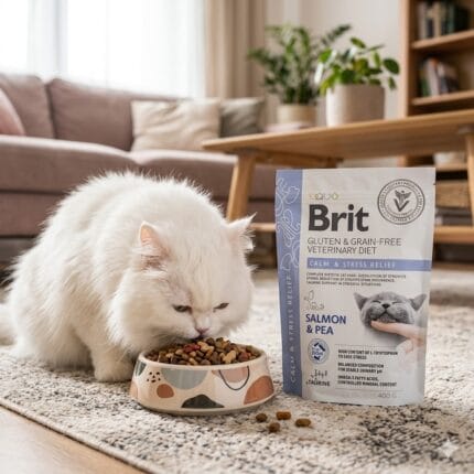 Karma uspokajająca dla kota, Brit Calm sucha 400g