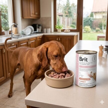 karma hipoalergiczna monoproteinowa dla psa, brit puszka 400g