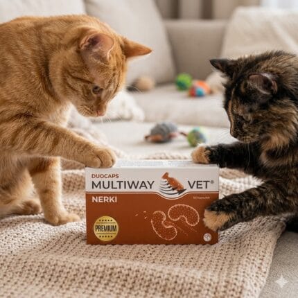 Multiway Vet Nerki, kapsułki suplement na nerki dla psa i kota