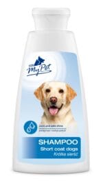 szampon dla psów krótkowłosych for my pet 150ml – butelka z pomarańczowym akcentem