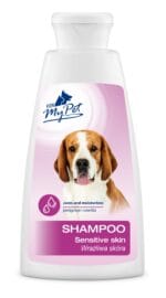 Szampon dla psa do skóry wrażliwej For My Pet 150ml – biało-zielone opakowanie