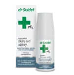 Butelka 50ml spray Dr Seidel Skin Aid preparat wspomagający regenerację skóry dla psa i kota