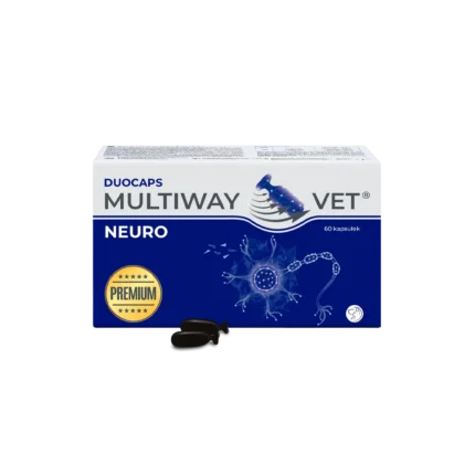 MULTIWAY VET DUOCAPS NEURO 60 kapsułek na układ nerwowy dla psa i kota