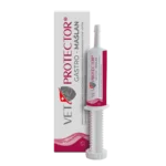 Strzykawka z pastą 60ml VET PROTECTOR GASTRO MAŚLAN – preparat regenerujący kosmki jelitowe i wspierający układ pokarmowy psów i kotów.