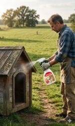 Sabunol spray na pchły i kleszcze w otoczeniu