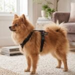 szelki dla psa czarne regulowane wygodne szelki spacerowe dla małego psa