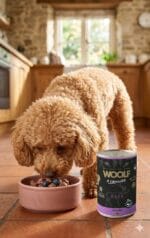 Woolf Ultimate Dog Adult Deer with Blueberries 400g – Bezzbożowa karma mokra z jeleniem i jagodami dla psa - obrazek 2