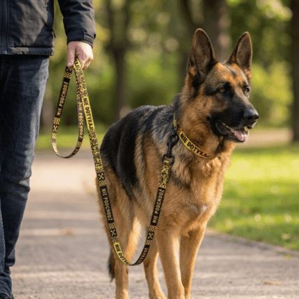 "Nie dotykaj" smycz dla psa lękliwego / agresywnego VETKA